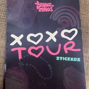 Young Miko XOXO Tour Stickers